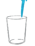 水杯倒水动态图片好看图片